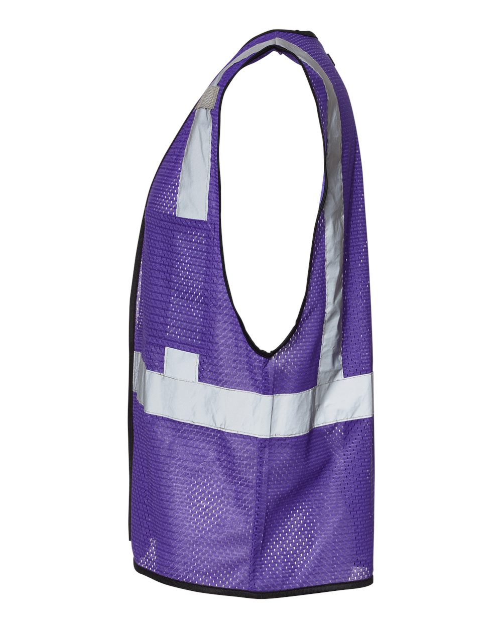 Left View of Purple - B129 EV Series® Enhanced Visibility Non-ANSI Vest - B120-131