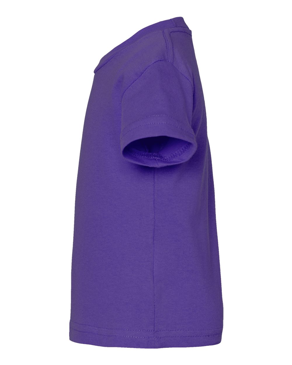 Left View of Purple Infant Cotton Jersey Tee - 3401