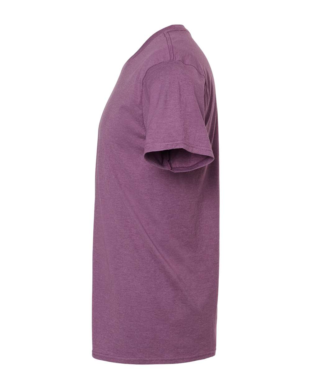Left View of Purple Rain Heather Perfect-T T-Shirt - 4980