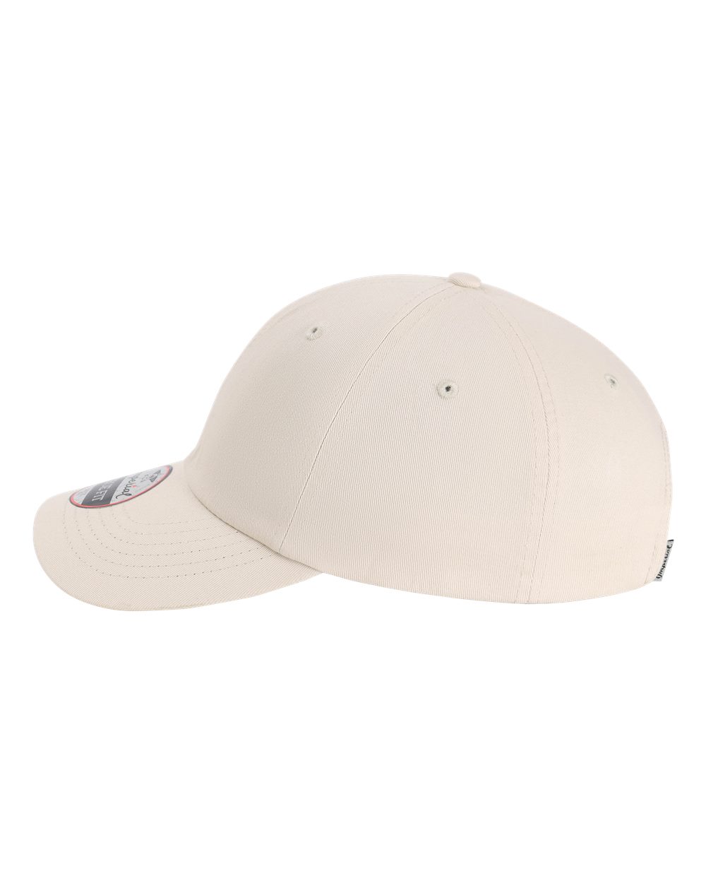 Left View of Putty The Original Buckle Dad Hat - X210B