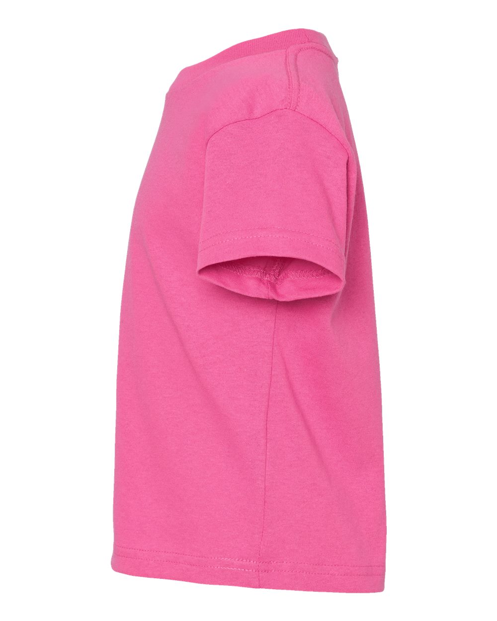 Left View of Raspberry Juvy Youth Short Sleeve T-Shirt - 3301J