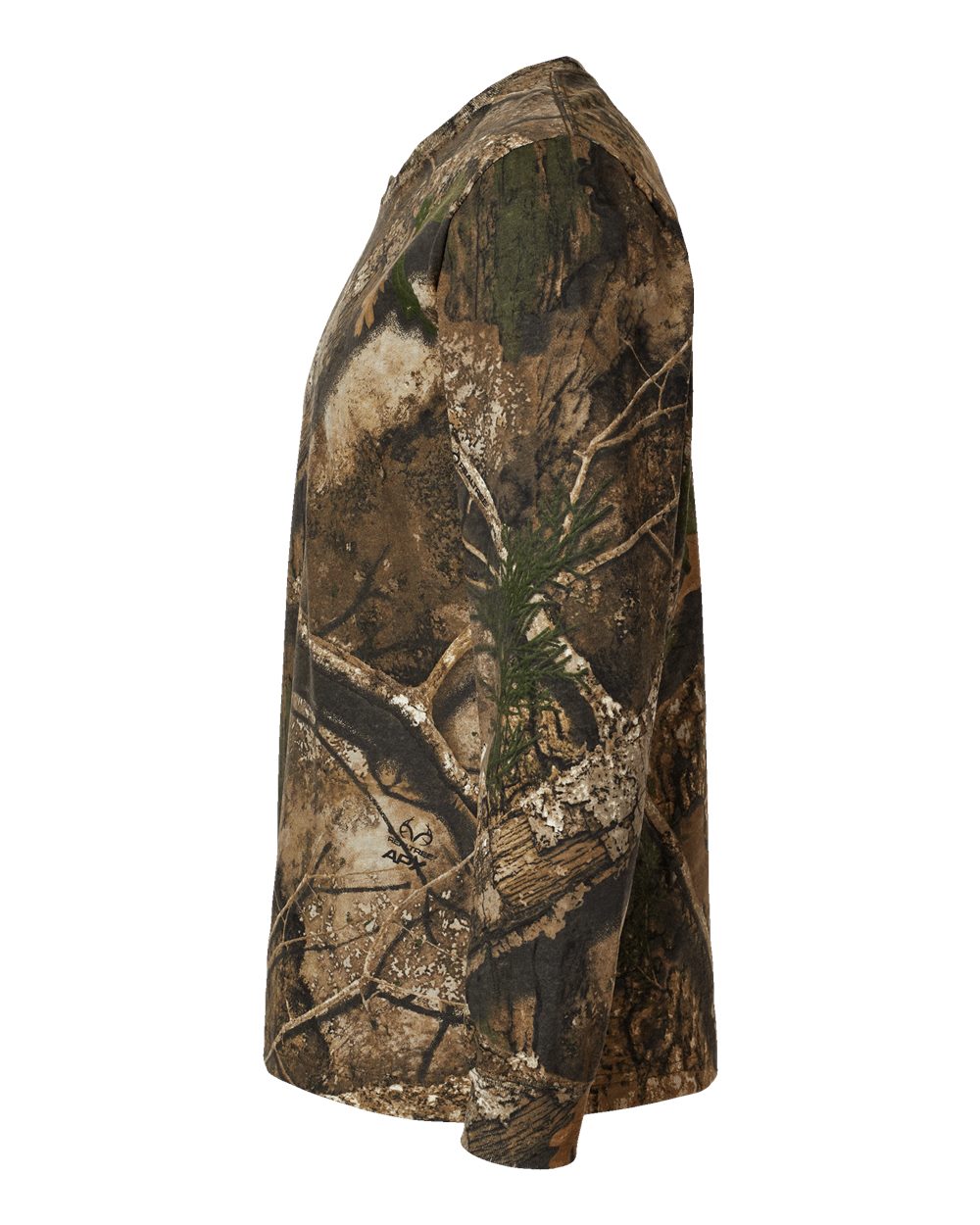 Left View of RealTree APX Realtree® Camo Long Sleeve T-Shirt - 3981