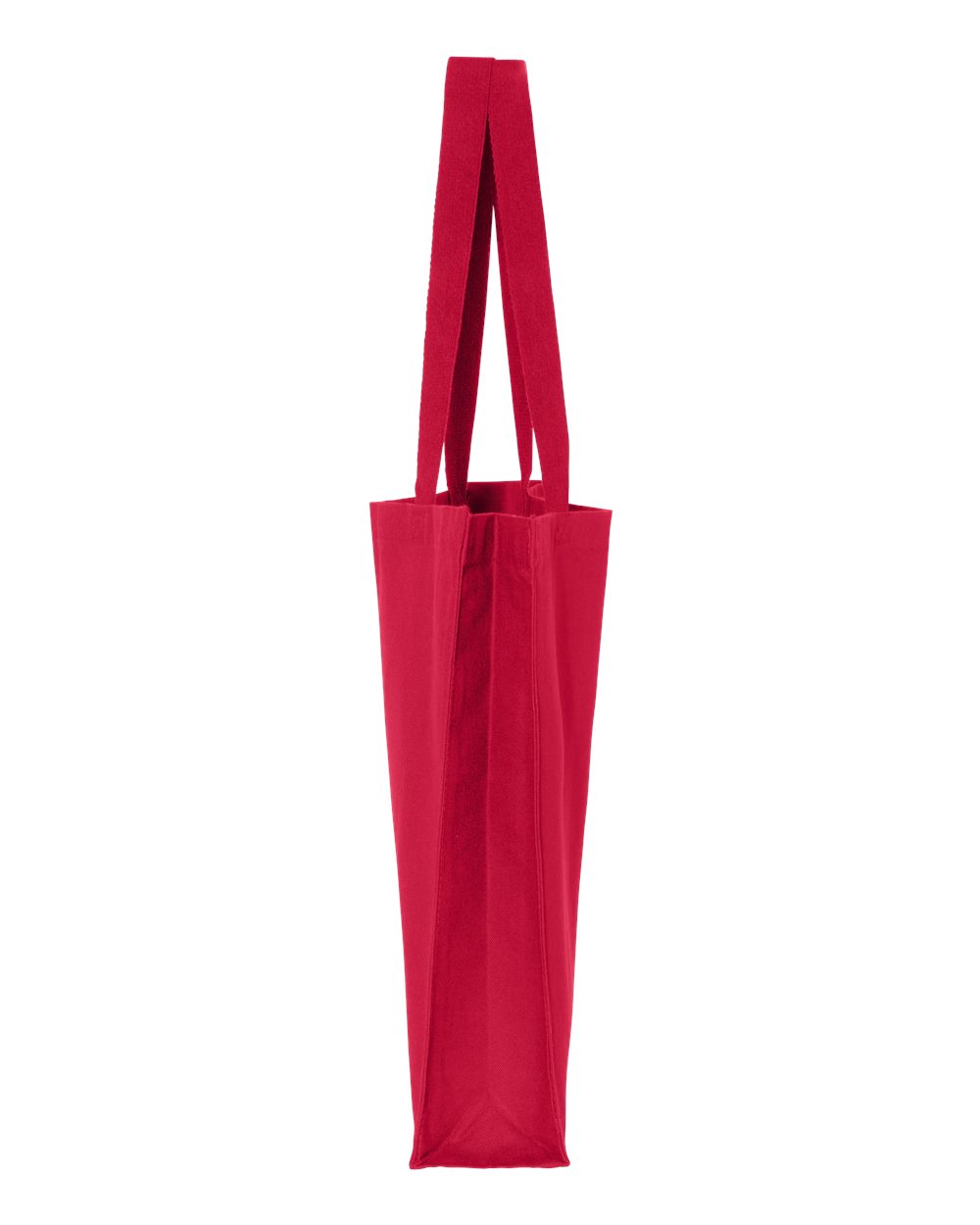 Left View of Red 14L Shopping Bag - Q125300