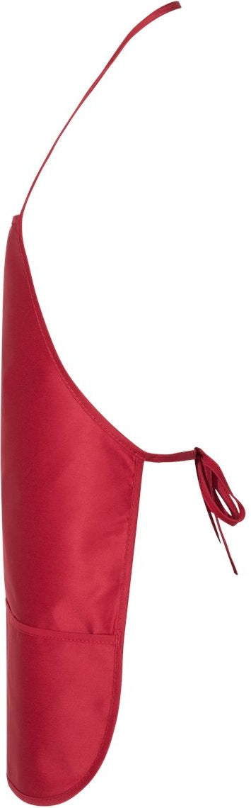 Left View of Red Apron - 5503