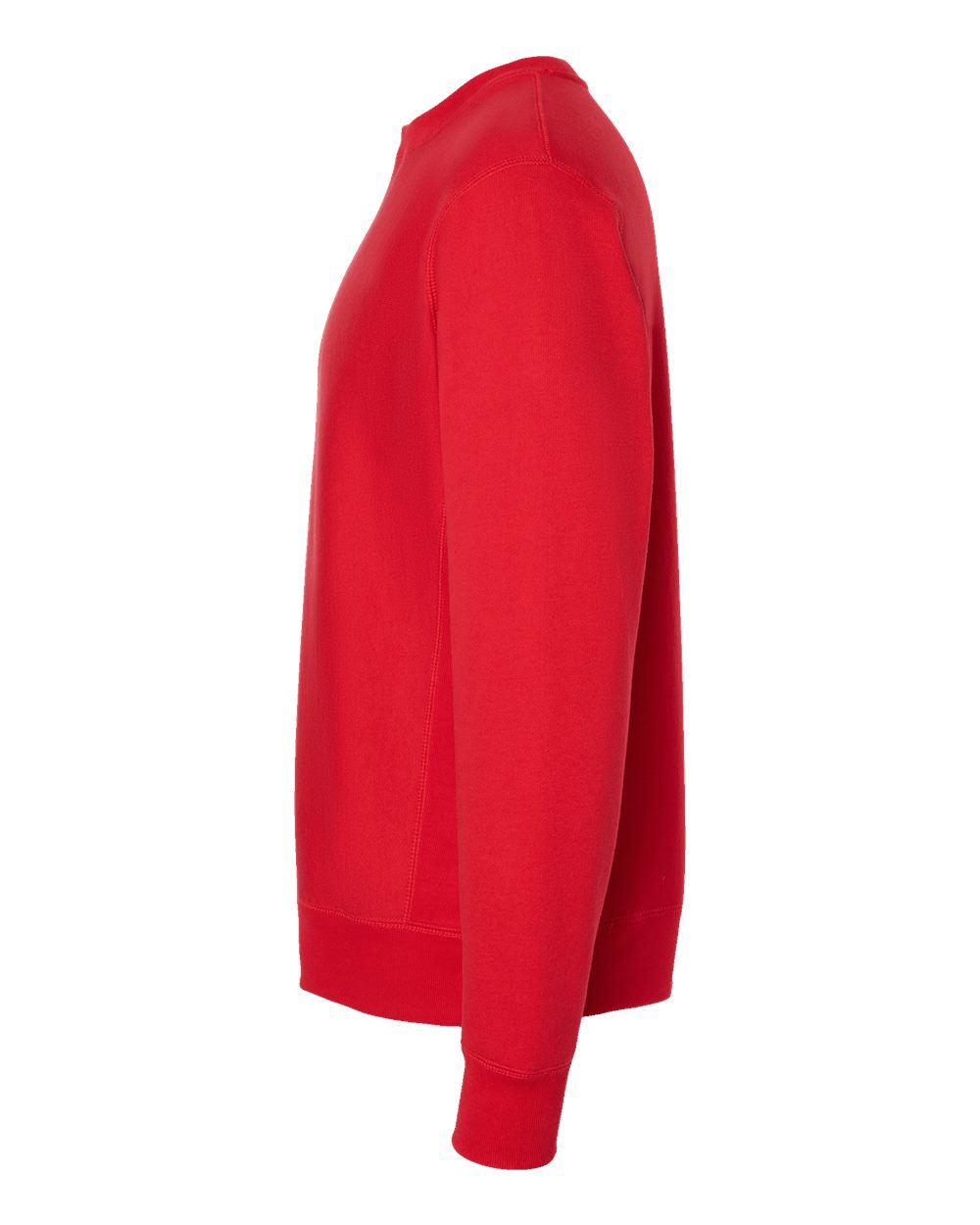 Left View of Red Legend - Premium Heavyweight Cross-Grain Crewneck Sweatshirt - IND5000C