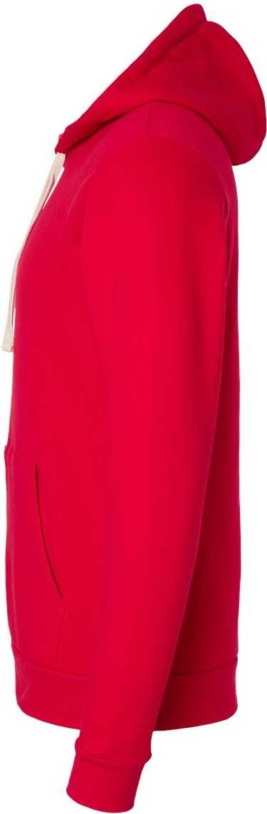 Left View of Red Santa Barbara Hoodie - 9303