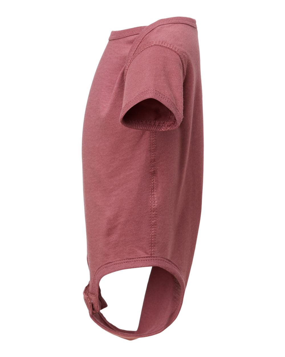 Left View of Rouge Infant Fine Jersey Bodysuit - 4424