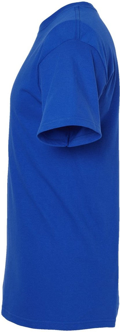 Left View of Royal Gold Soft Touch T-Shirt - 4800