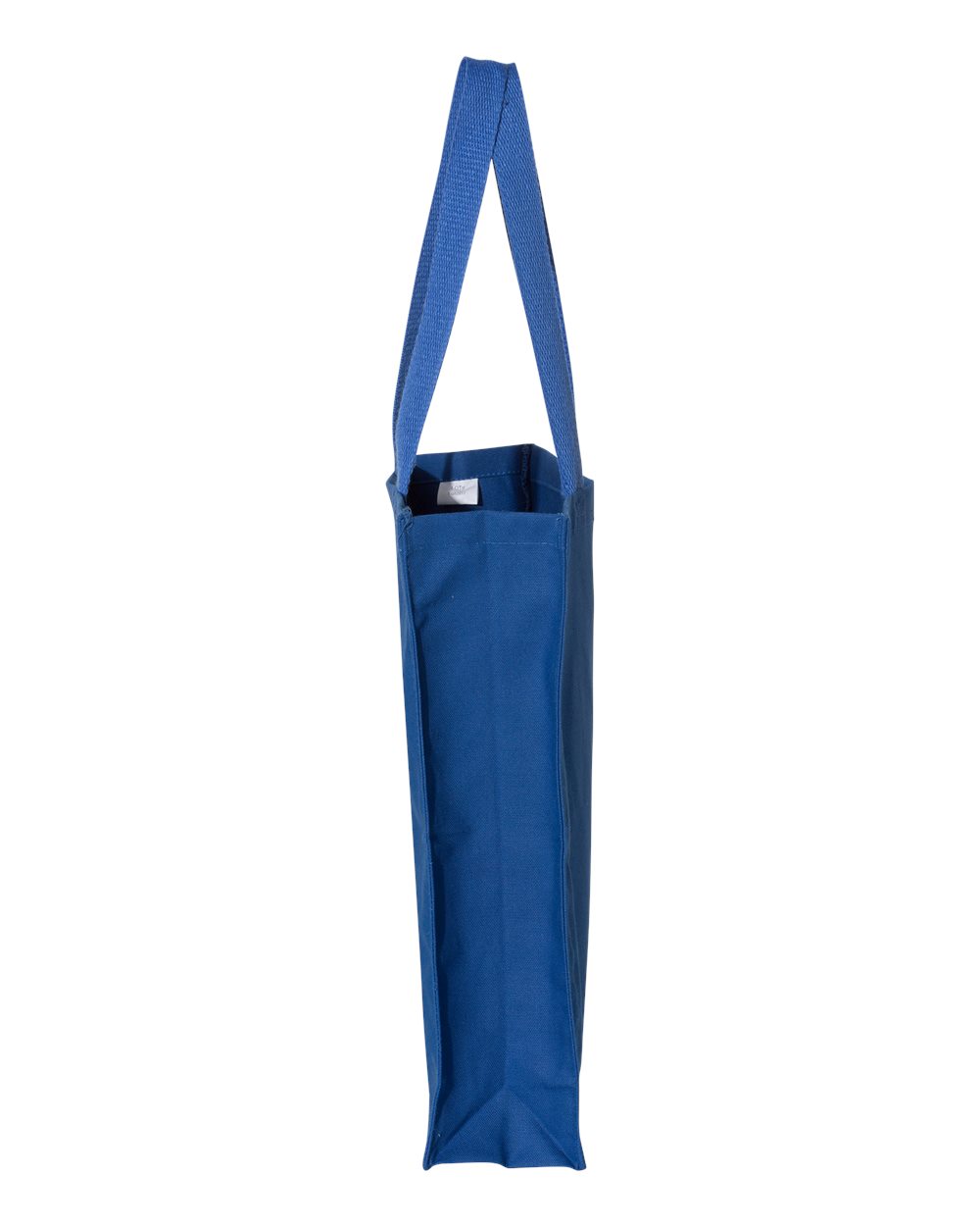 Left View of Royal Promotional Shopper Tote - OAD100