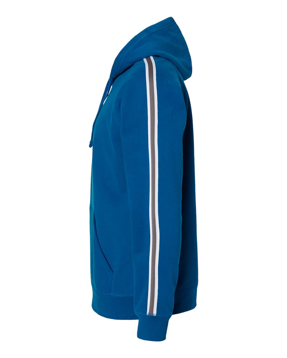 Left View of Royal Rival Fleece Hooded Sweatshirt - 8640