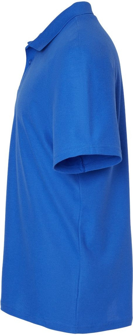 Left View of Royal Softstyle® Pique Polo - 64800