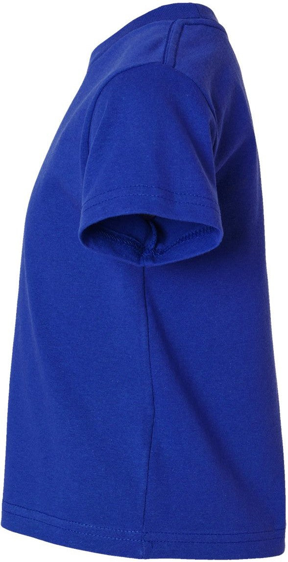 Left View of Royal Toddler Cotton Jersey Tee - 3301T