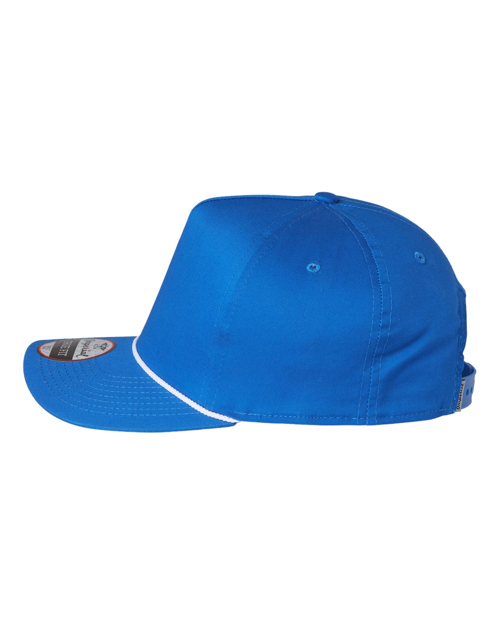 Left View of Royal/ White The Barnes Cap - 5056