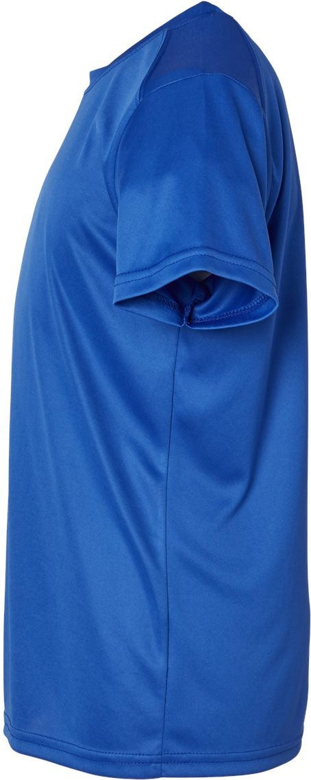 Left View of Royal Youth Islander Performance T-Shirt - 208Y