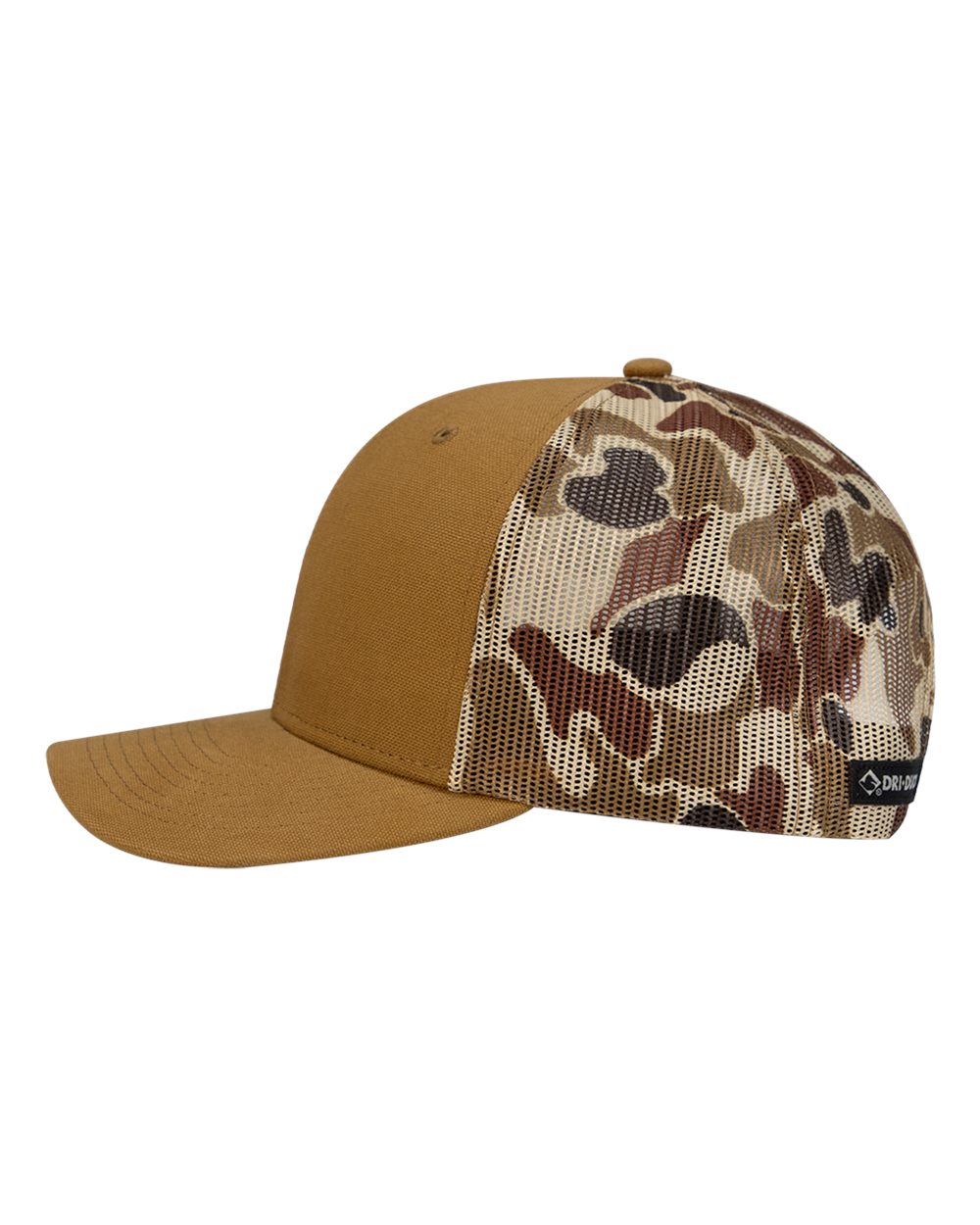Left View of Saddle/ Duck Camo Ridgewood Cap - 3054