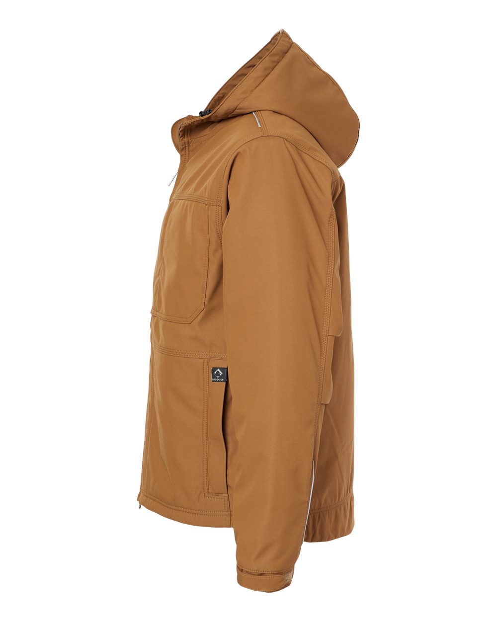Left View of Saddle Kodiak Jacket - 5326