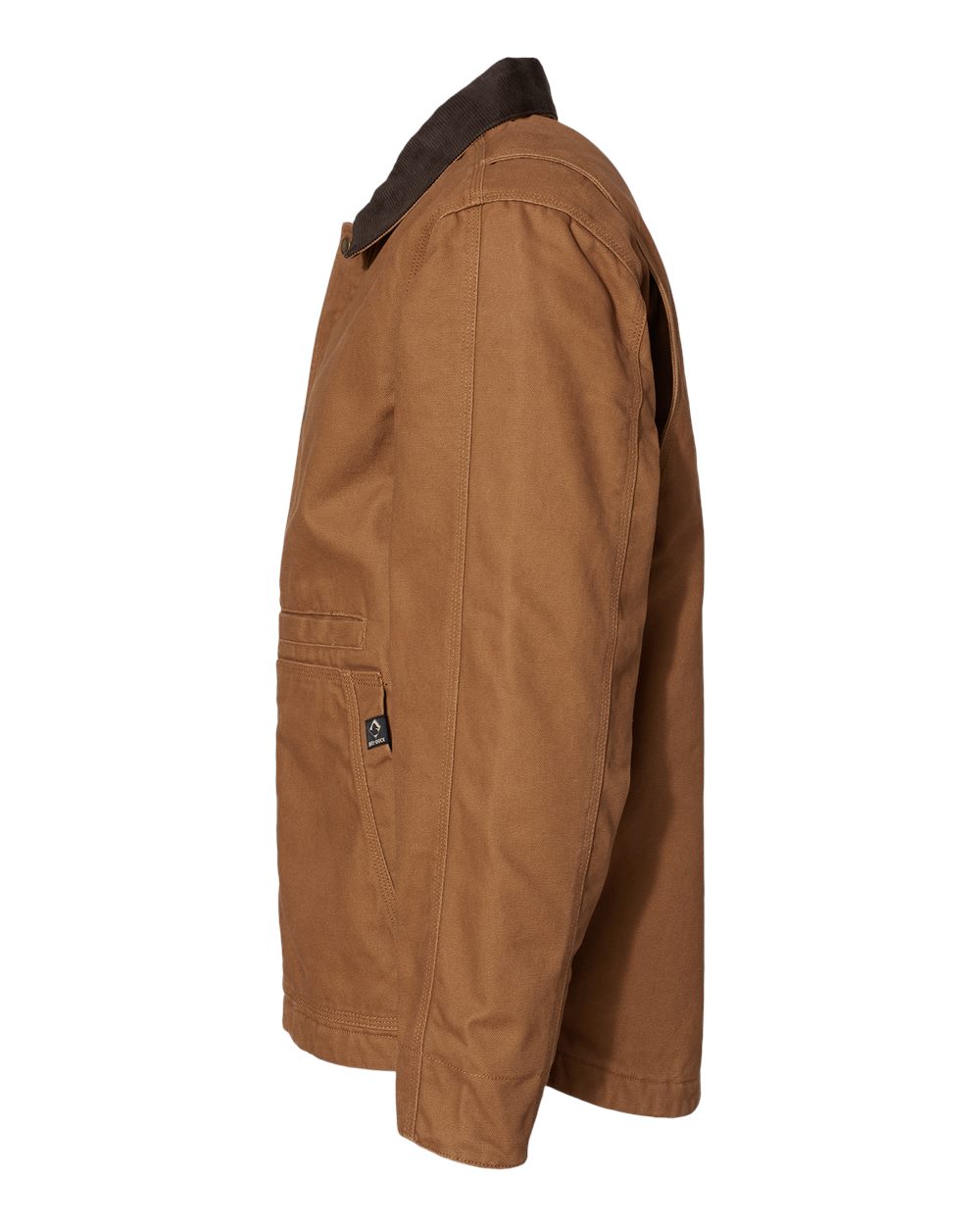 Left View of Saddle Rambler Boulder Cloth Jacket - 5091