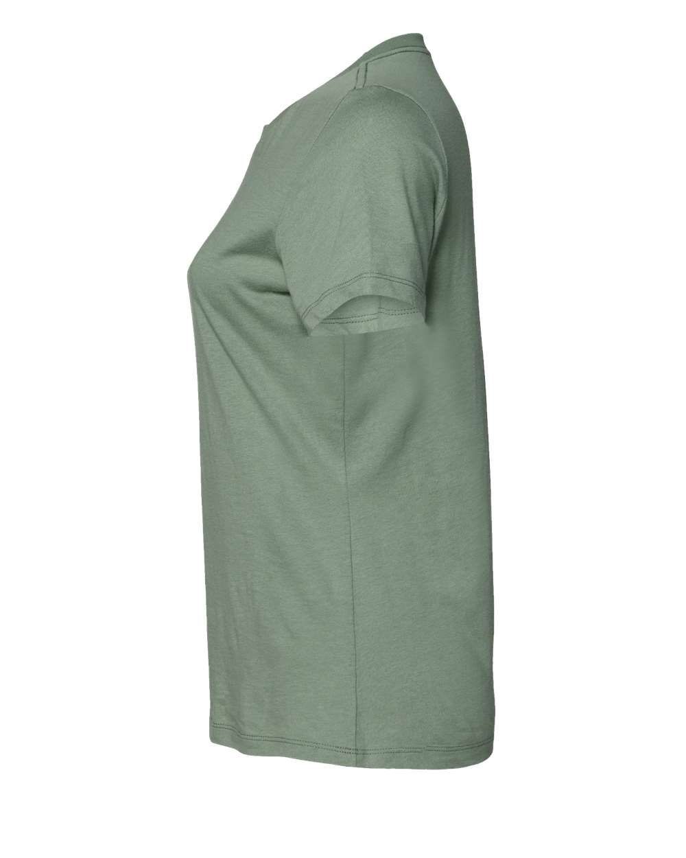 Left View of Sage Women’s Relaxed Jersey Tee - 6400