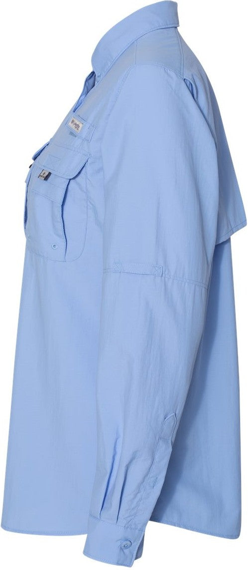Left View of Sail Women's PFG Bahama™ Shirt - 212474