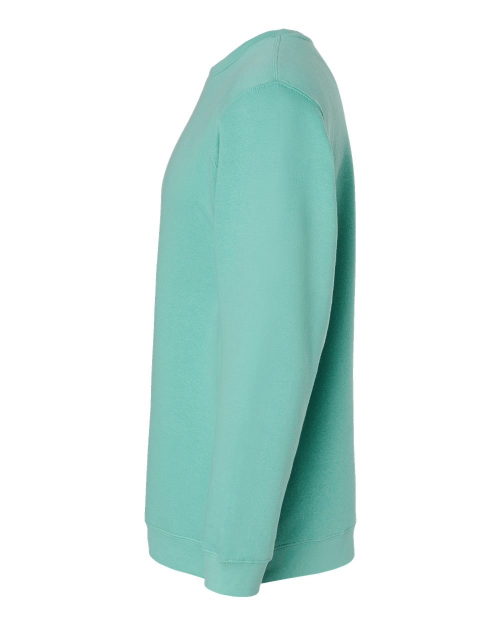 Left View of Saltwater Elevated Fleece Crewneck Sweatshirt - 6925