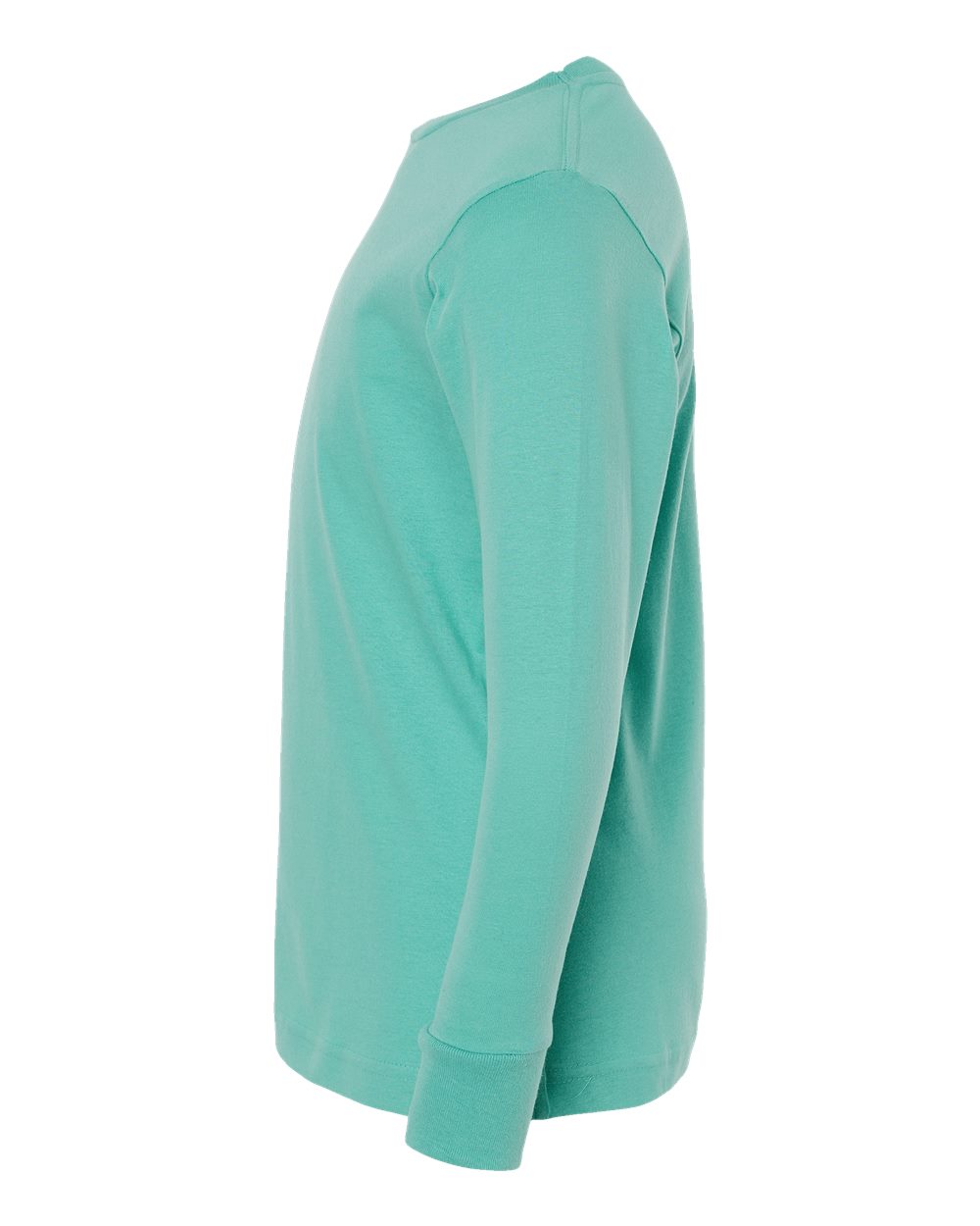 Left View of Saltwater Youth Fine Jersey Long Sleeve Tee - 6201