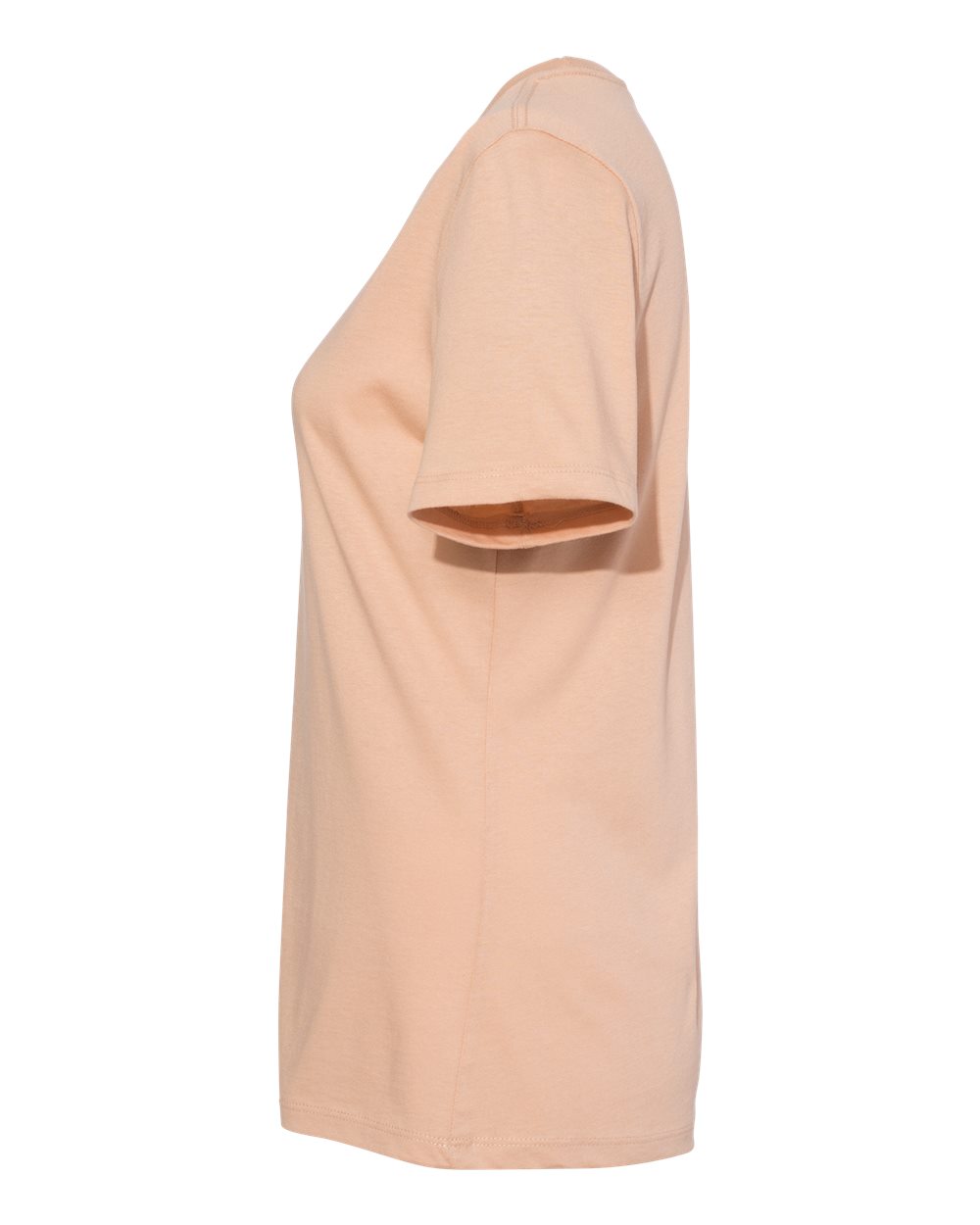 Left View of Sand Dune Women’s Relaxed Jersey Tee - 6400