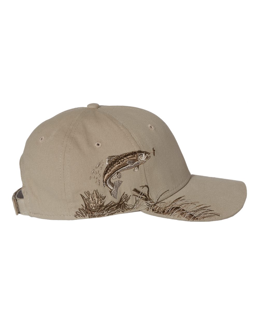 Left View of Sand Trout Cap - 3256