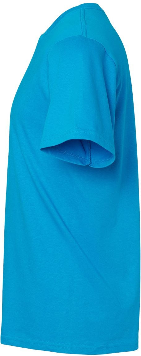 Left View of Sapphire Softstyle® Midweight T-Shirt - 65000