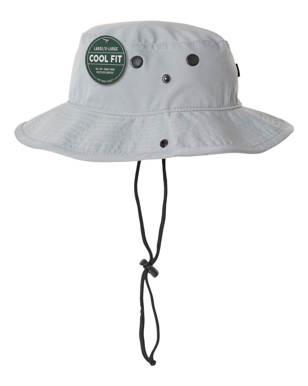 Left View of Shark Grey Cool Fit Booney - CFB