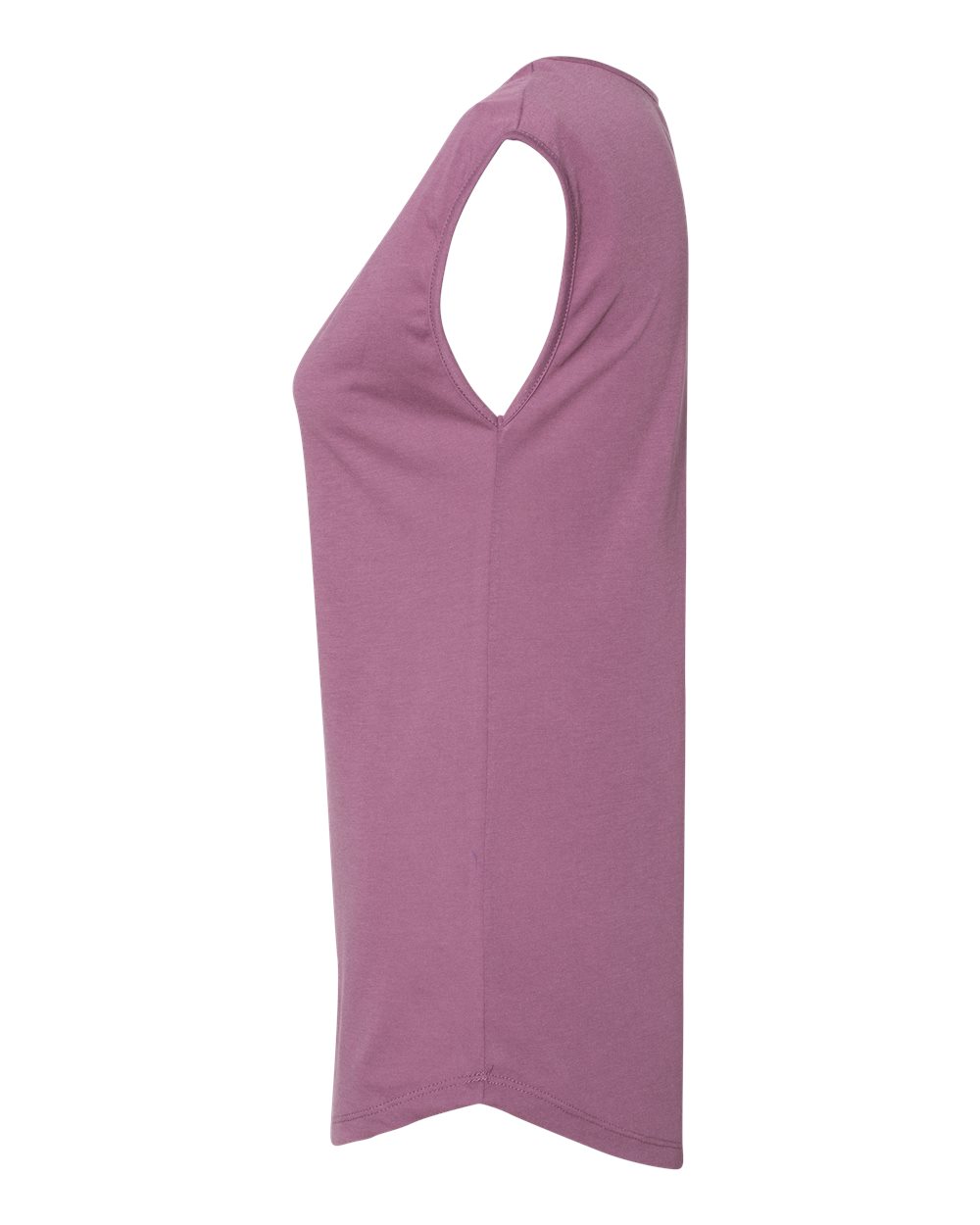 Left View of Shiraz Women's Festival Sleeveless Deep V-Neck T-Shirt - 5040