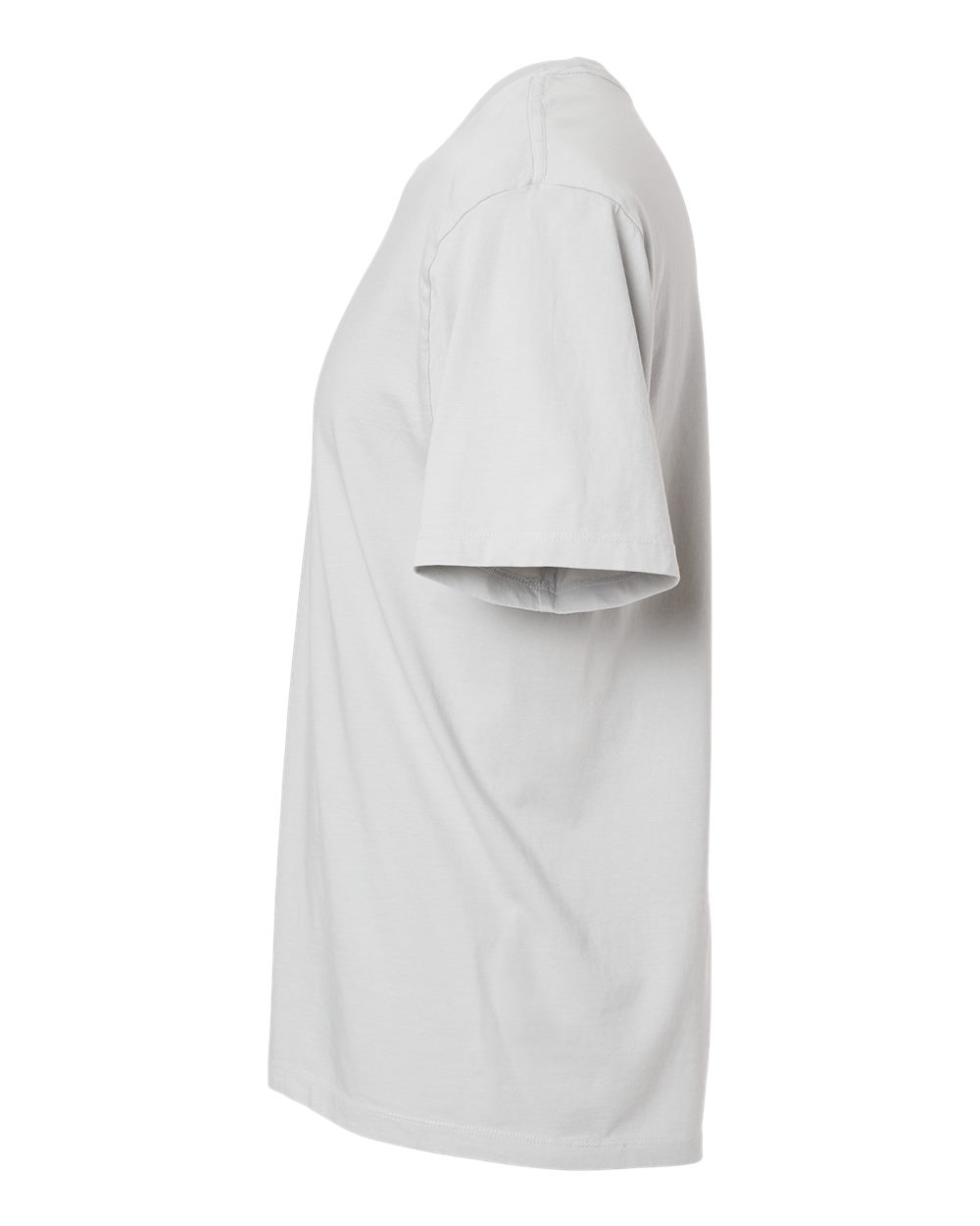 Left View of Silver Classic T-Shirt - 200