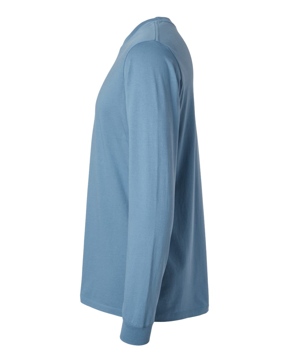 Left View of Slate Classic Long Sleeve T-Shirt - 220