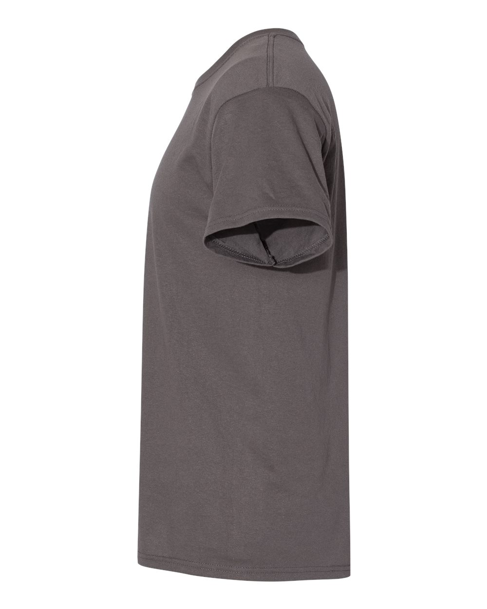 Left View of Smoke Grey Ecosmart™ T-Shirt - 5170