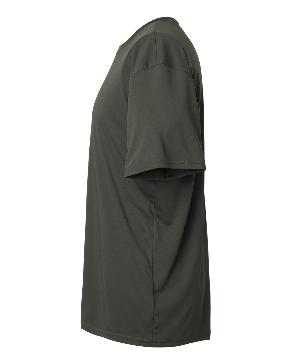 Left View of Smoke Pro-Lock Performance T-Shirt - 48000