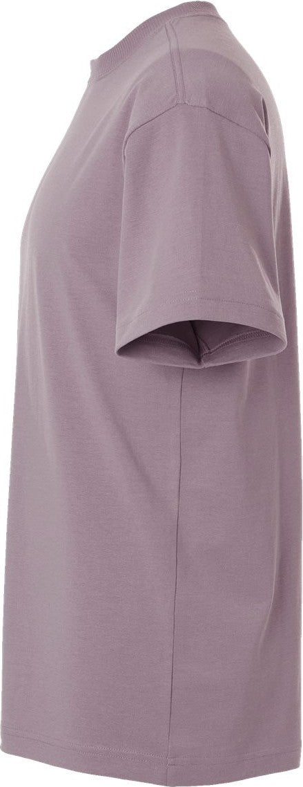 Left View of Smokey Violet Super Heavyweight Tee - 9001