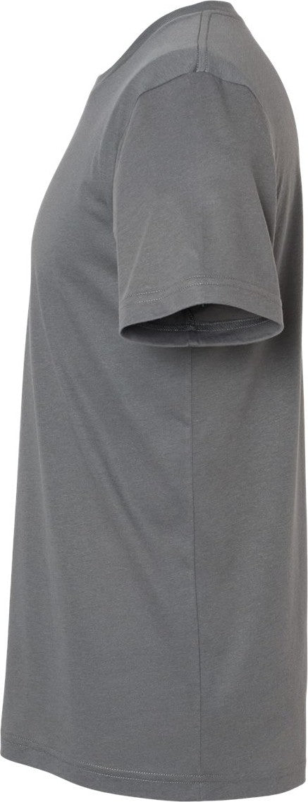 Left View of Solid Asphalt Triblend Triblend Tee - 3413