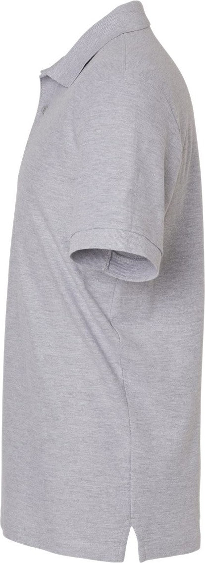 Left View of Sport Grey Hammer™ Pique Polo - 85800