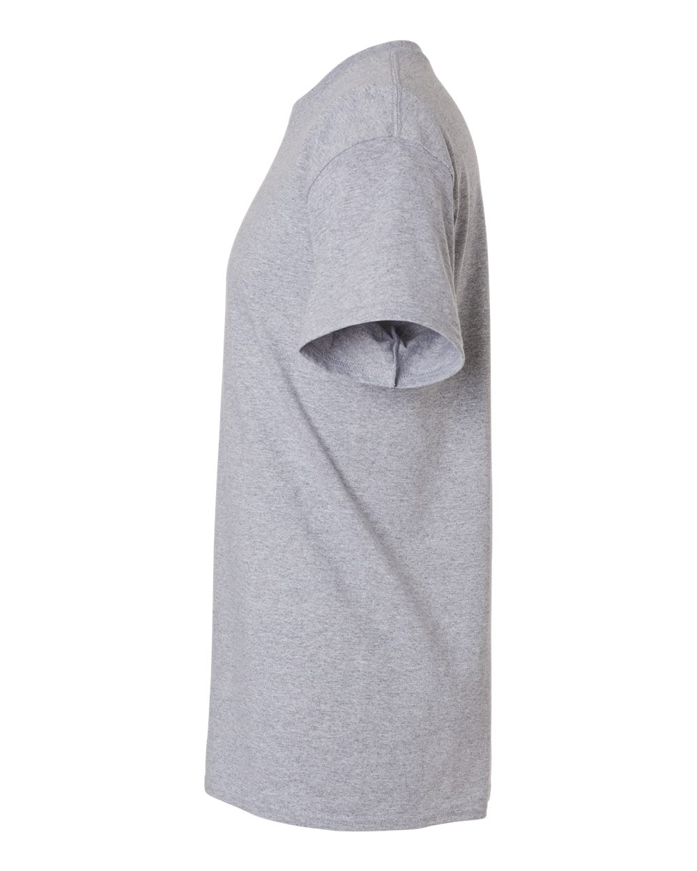 Left View of Sport Grey Ultra Cotton® T-Shirt - 2000