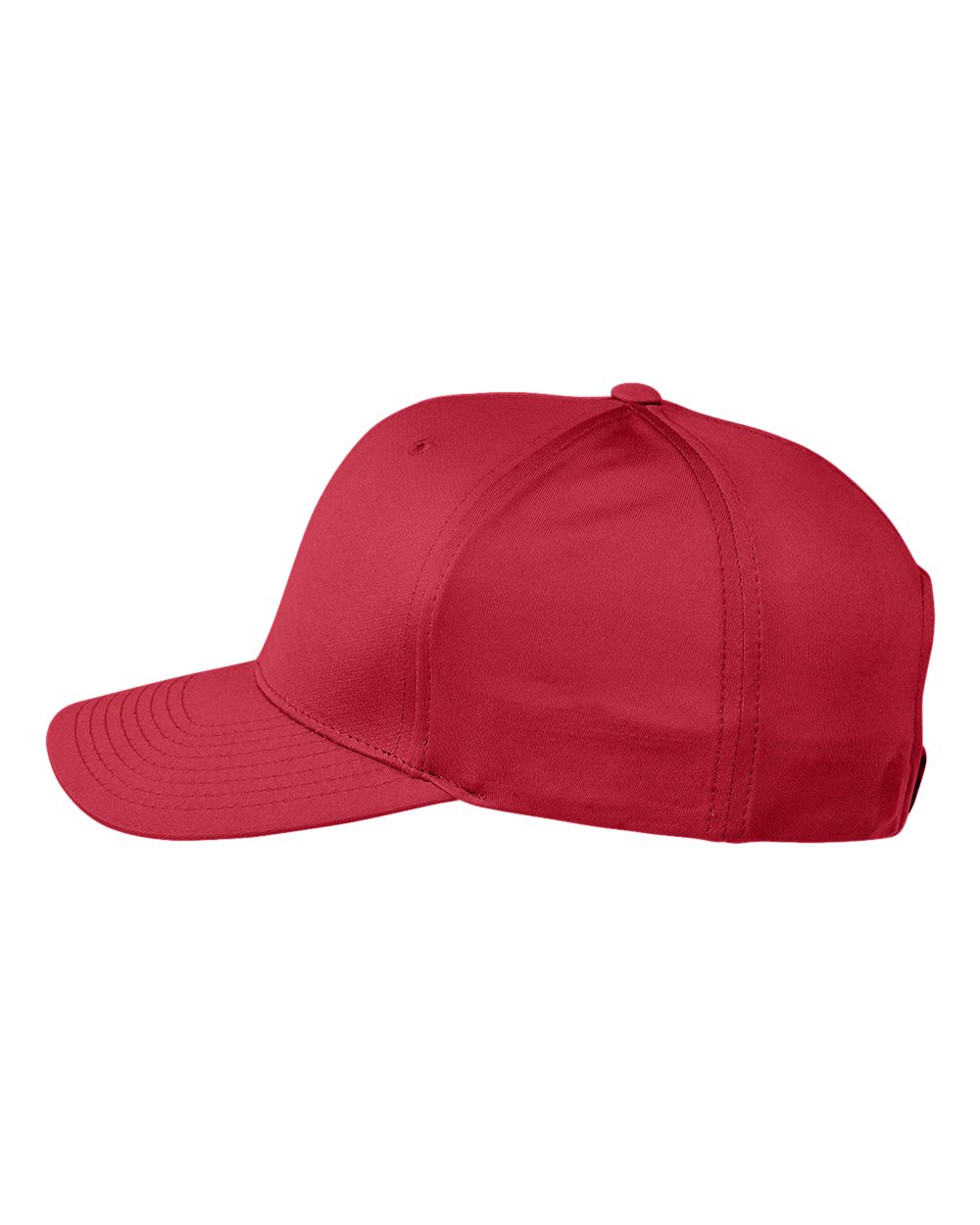 Left View of Sport Red Yupoong® Zone Performance Cap - TT801
