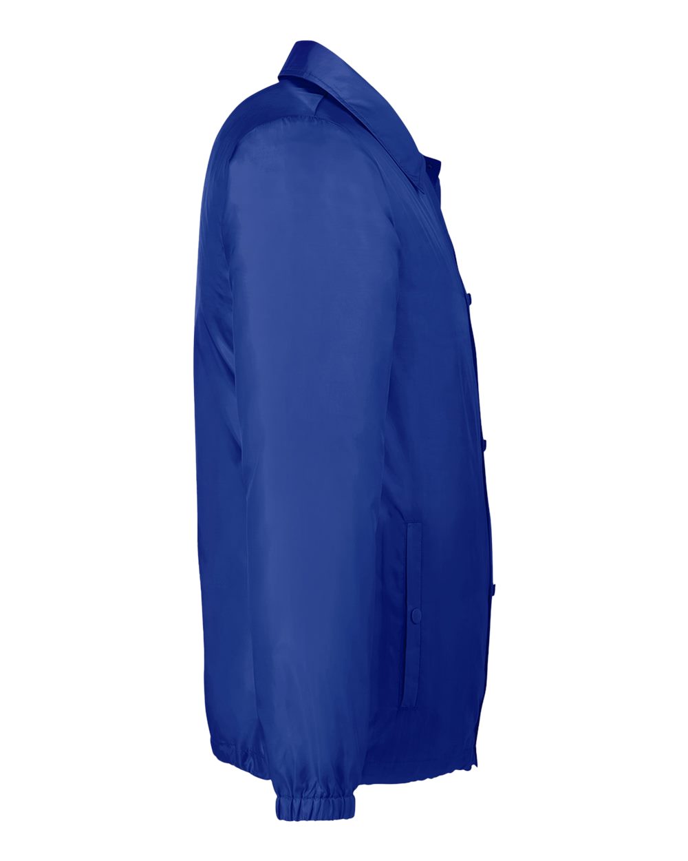 Left View of Sport Royal Unisex Zone Protect Coaches Jacket - TT75