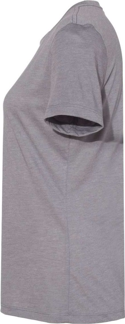 Left View of Storm Triblend Women’s Relaxed Fit Triblend Tee - 6413