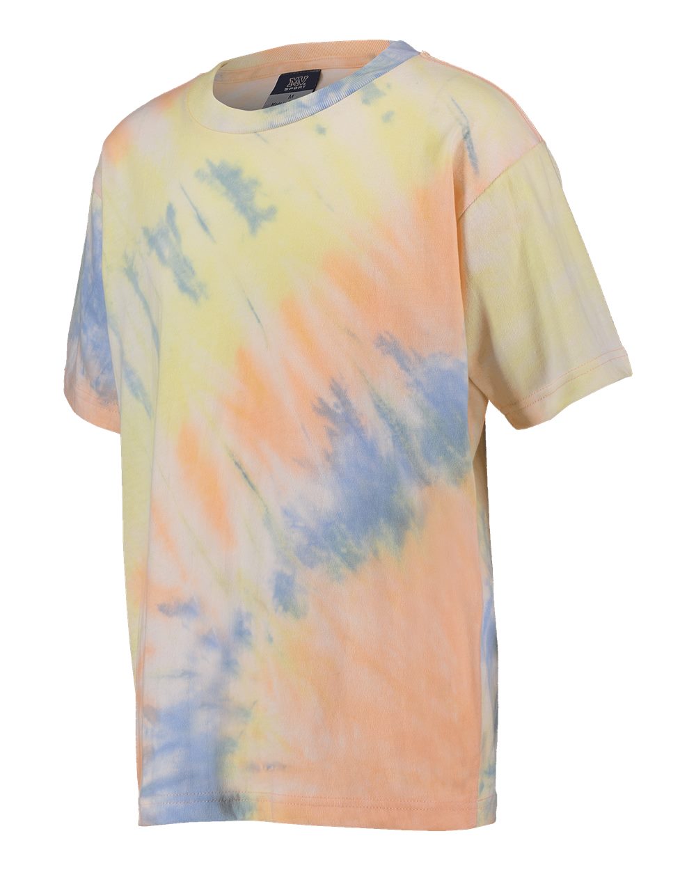 Left View of Sunrise Tie Dye Youth Crazy T-Shirt - 201Y