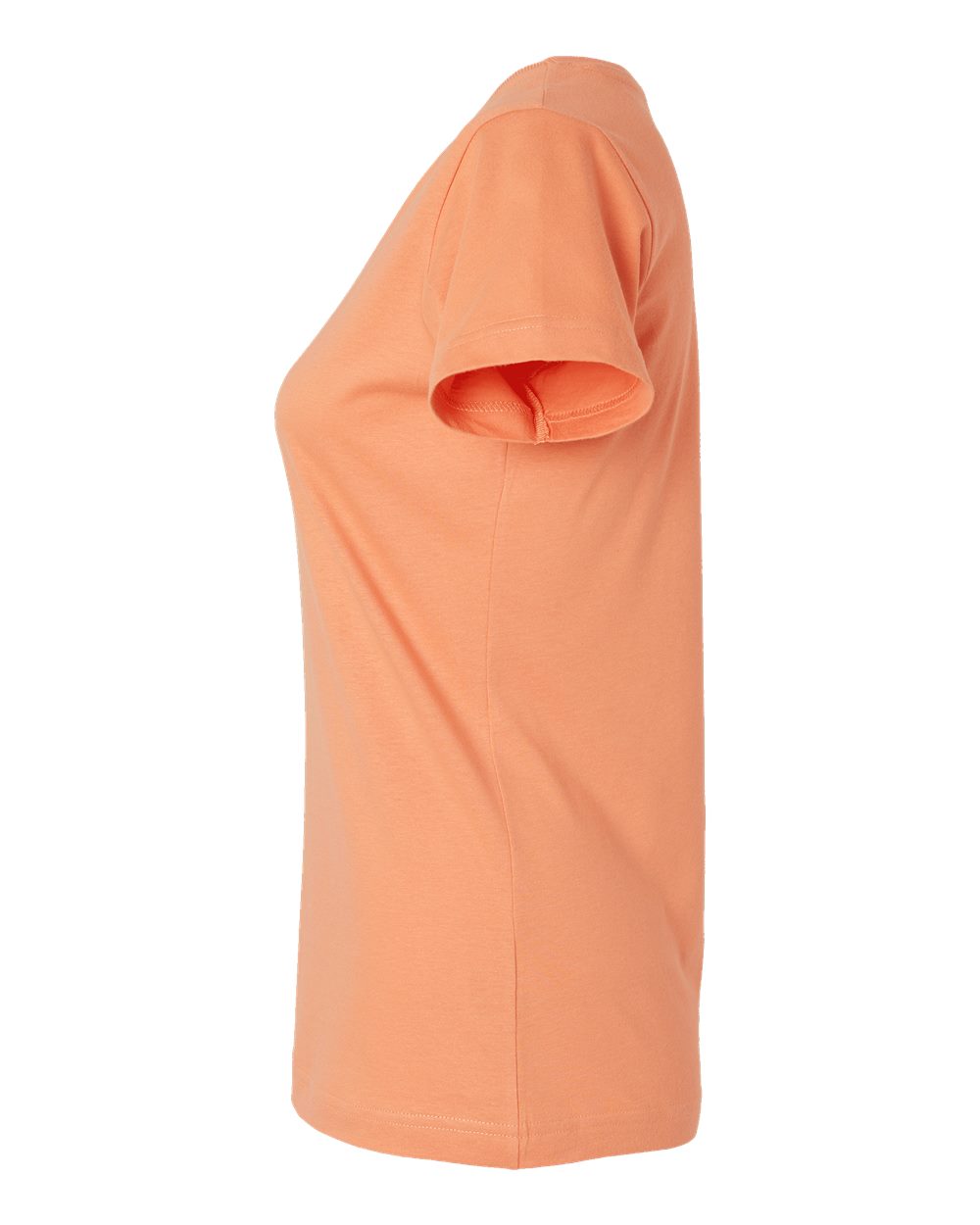 Left View of Sunset Women's Fine Jersey Tee - 3516