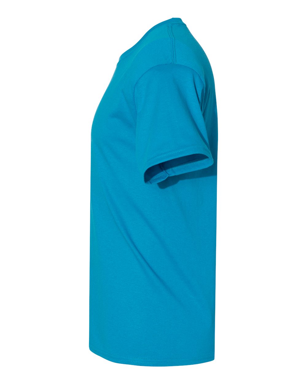 Left View of Teal Ecosmart™ T-Shirt - 5170