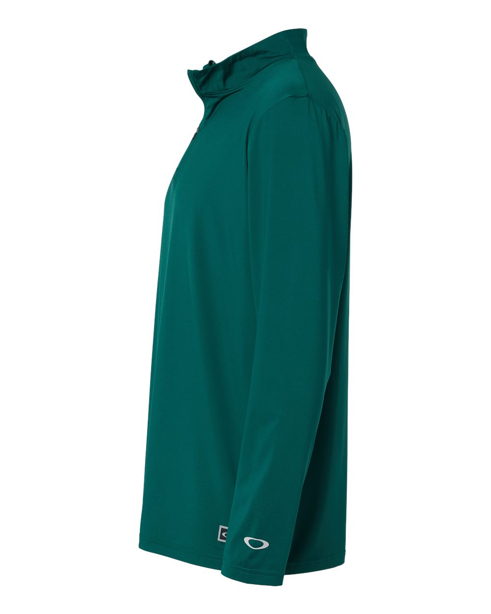 Left View of Team Fir Team Issue Podium Quarter-Zip Pullover - FOA402997