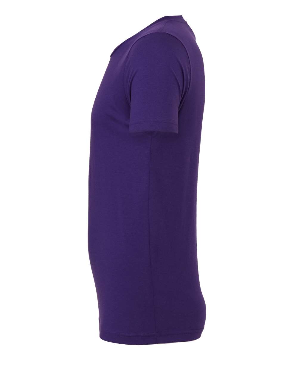 Left View of Team Purple Jersey Tee - 3001