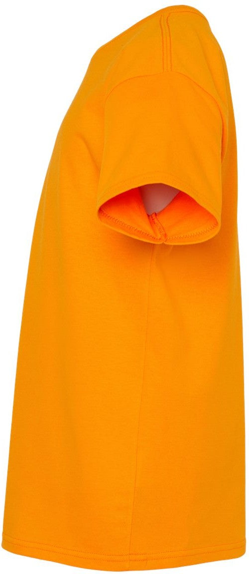 Left View of Tennessee Orange Essential-T Youth T-Shirt - 5480