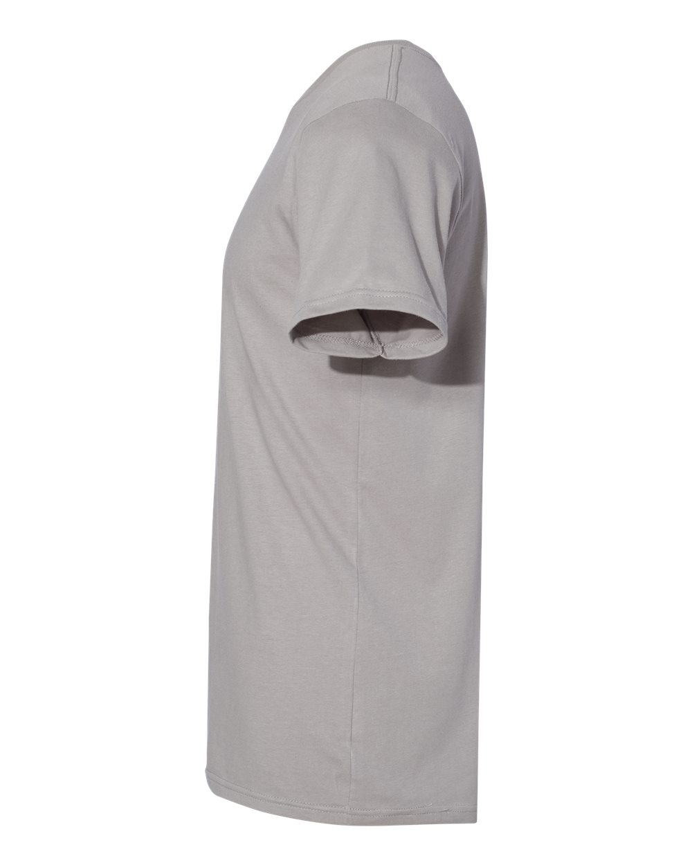 Left View of Titanium Fine Jersey Tee - 6901