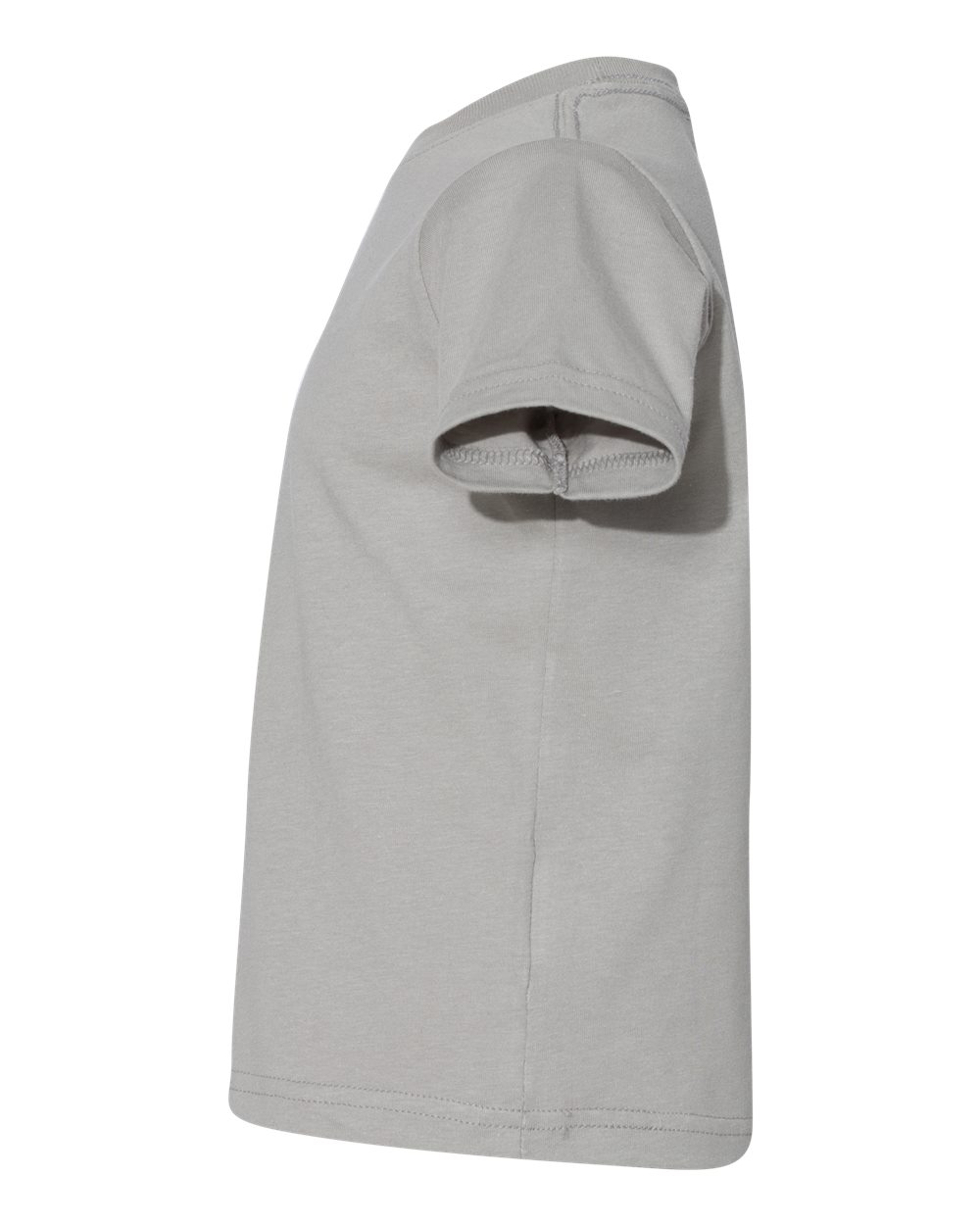 Left View of Titanium Toddler Fine Jersey Tee - 3321