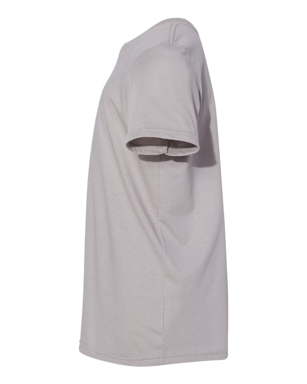 Left View of Titanium Youth Fine Jersey Tee - 6101